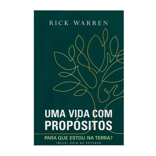 Uma Vida com Propósitos || Rick Warren Brochura