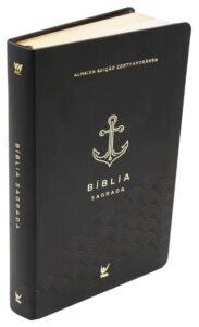 Bíblia AEC | Letra Grande | Capa Preta Âncora