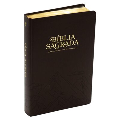 Bíblia Sagrada AEC | Letra Grande | Capa Marrom