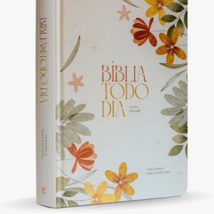 Bíblia Todo Dia Letra Grande: Capa Floral