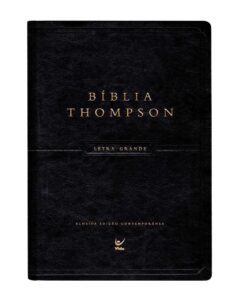 Bíblia Thompson | Letra Grande | Capa Luxo Preta
