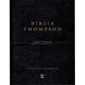 Bíblia Thompson | Letra Grande | Capa Luxo Preta