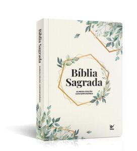 Bíblia AEC | Capa Semiluxo Folhagem