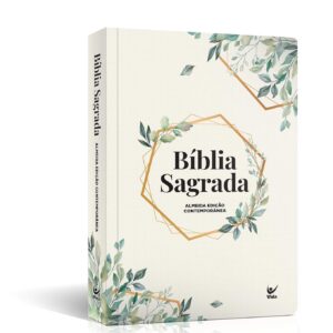 Bíblia AEC | Capa Semiluxo Folhagem