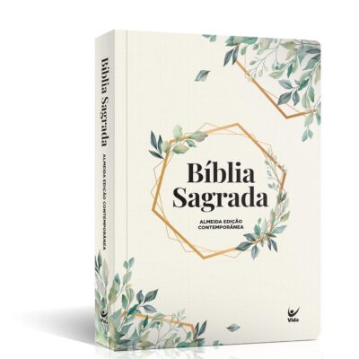Bíblia AEC | Capa Semiluxo Folhagem