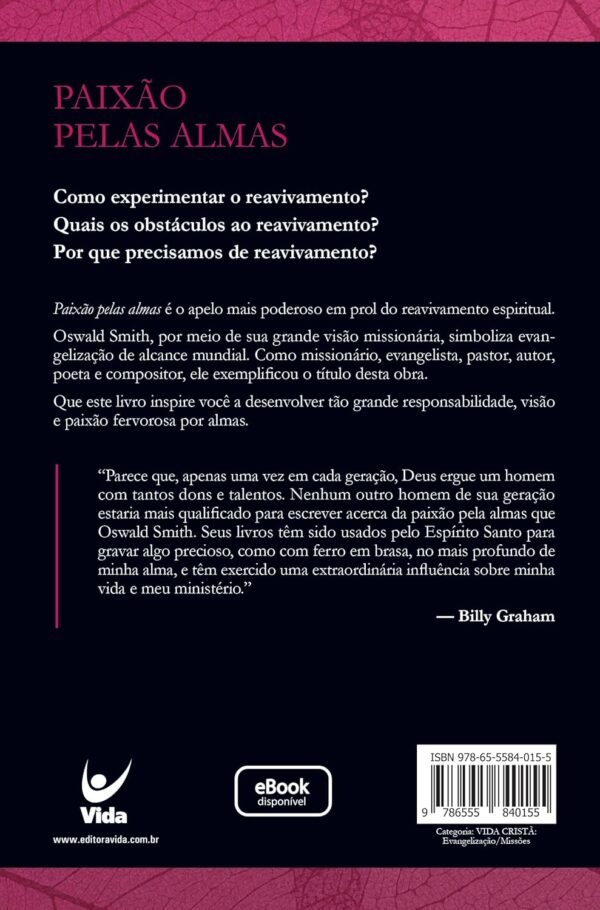Paixão Pelas Almas - Clássicos Evangélicos (capa Nova) | Oswald Smith - Image 2